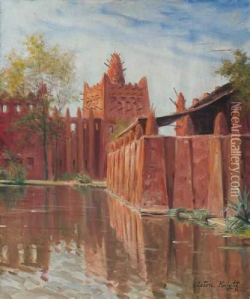 Vue Du Maroc Oil Painting - Louis Aston Knight