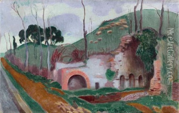 Nymphee D'egerie Oil Painting - Maurice Denis