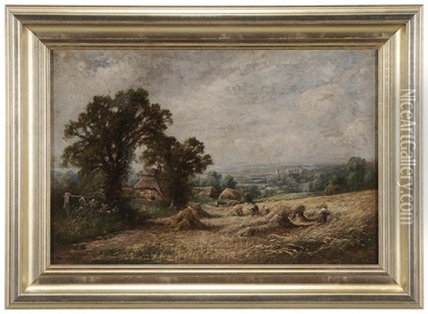 A View Near Amadel, Sussex Oil Painting - Henry John Kinnaird