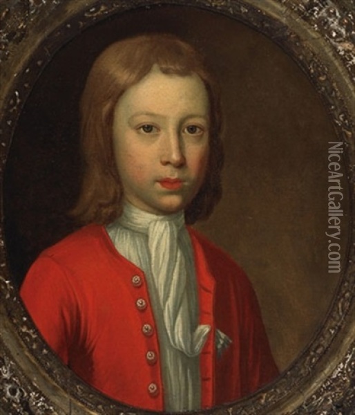 Portraits Of An Officer's Son (+ 2 Others; 3 Works) Oil Painting - Nathaniel Dance Holland (Sir)