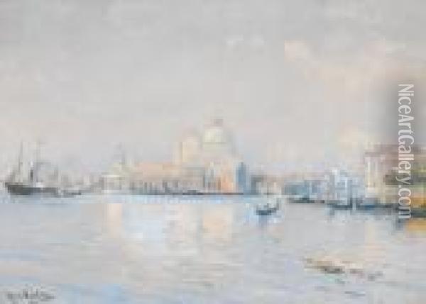 Venice Oil Painting - Hans Von Bartels