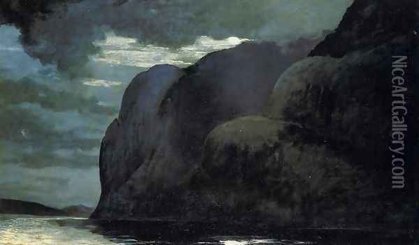 Cape Trinity, Saguenay River Oil Painting - Winslow Homer