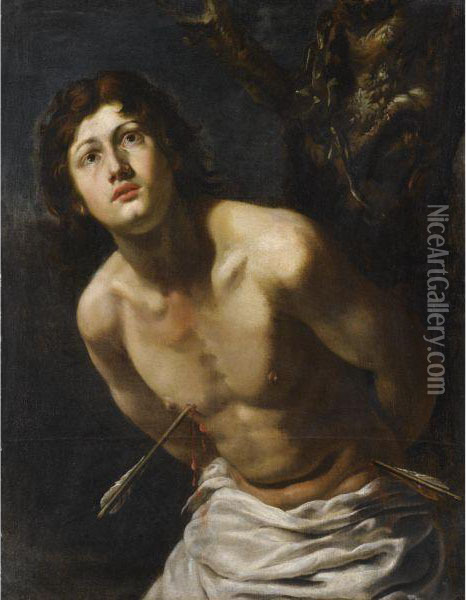 Saint Sebastian Oil Painting - Michelangelo Merisi Da Caravaggio