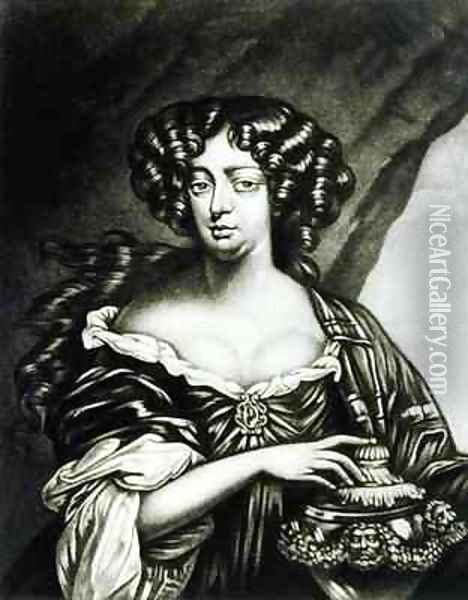 Portrait of Lady Sophia Bulkeley Oil Painting - Henri Gascard