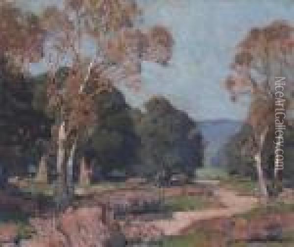 Inland Landscape Oil Painting - Edgar Alwin Payne