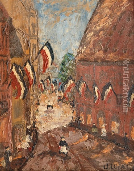 Before The Parade Oil Painting - Wilhelm (Willy) Lucas