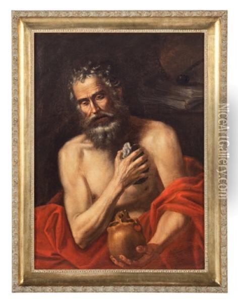 San Gerolamo Oil Painting - Antonio Ricci