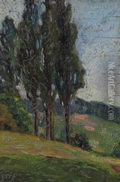 Campagna Oil Painting - Francesco Bosso
