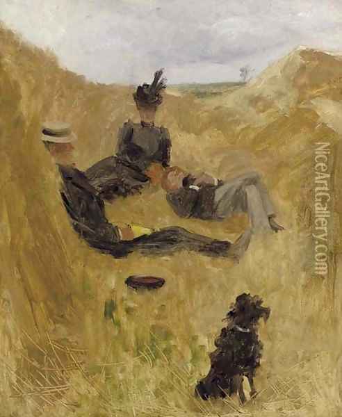 Partie de campagne 2 Oil Painting - Henri De Toulouse-Lautrec