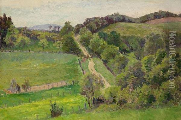 Holsteinische Landschaft Oil Painting - Max Kuchel