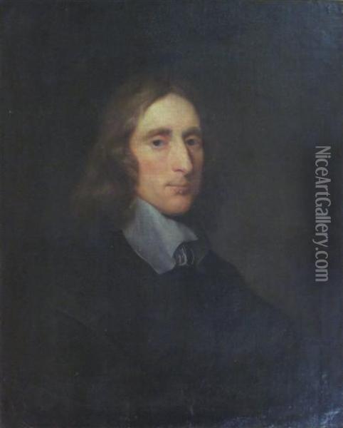 Believed To Be A Portrait Of William Thornton Of East Newton, North Yorkshire Oil Painting - Robert Walker