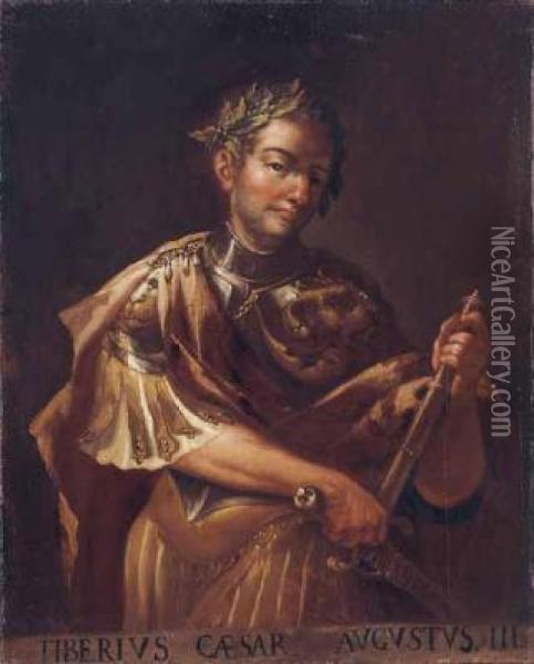 L'imperatore Tiberio Oil Painting - Pietro Francesco Guala