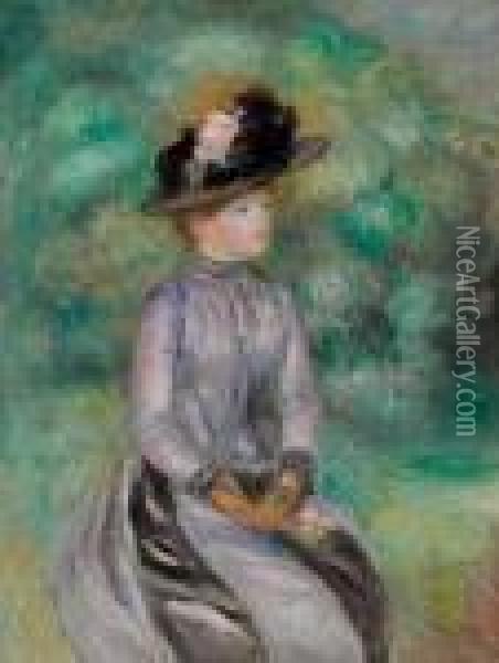 Adrienne Oil Painting - Pierre Auguste Renoir