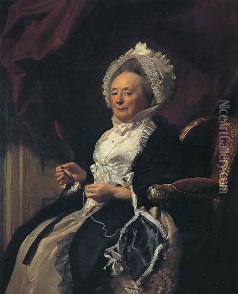 Mrs. Seymour Fort Oil Painting - John Singleton Copley