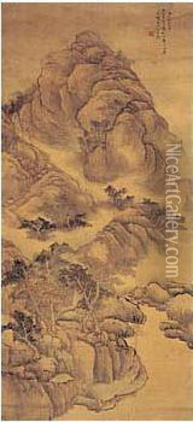 Landscape Oil Painting - Fa Ruozhen