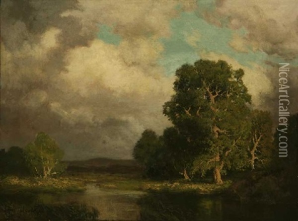 Atmospheric River Landscape Oil Painting - Julian Onderdonk