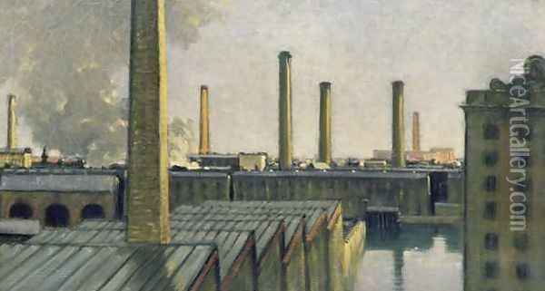 Seven Chimneys Oil Painting - Charles Holmes