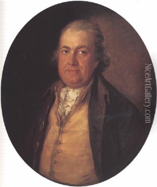 Portrait Of Philip Dupont Oil Painting - Thomas Gainsborough