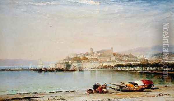 Cannes 1897 Oil Painting - Arthur Joseph Meadows