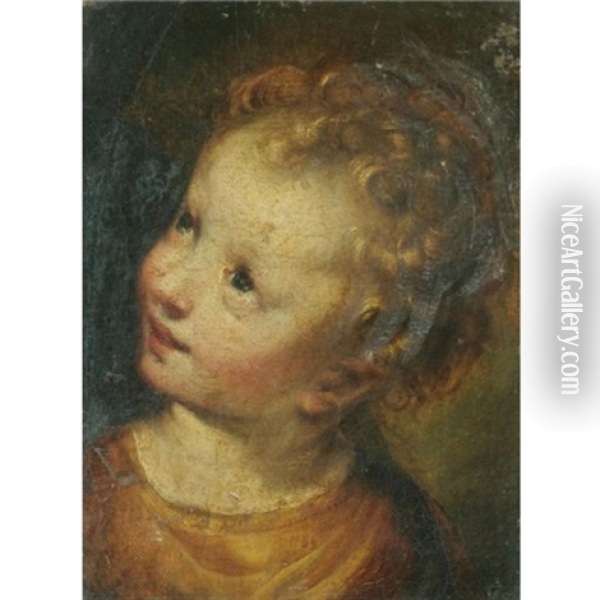 The Christ Child Oil Painting - Federico Barocci