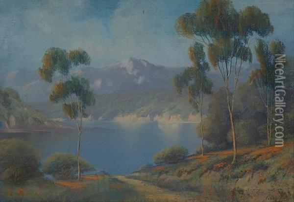 California Landscape Oil Painting - Harry Linder