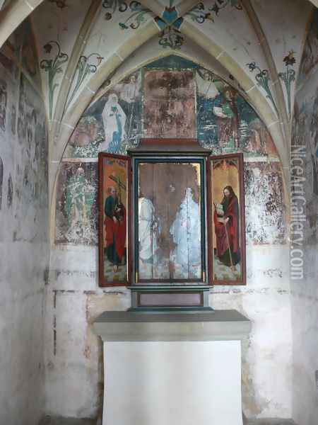 Blaubeuren monastery, Margaret Chapel Oil Painting - Bernhard Strigel