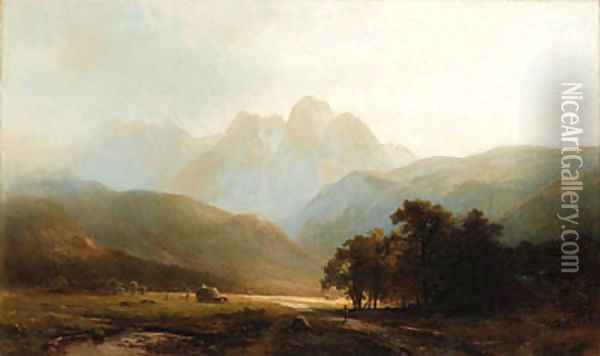 Fuechsel, H. Oil Painting - Herman Fuechsel
