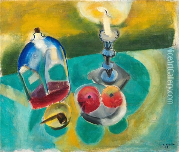 Still Life Oil Painting - Sulho Sipilae