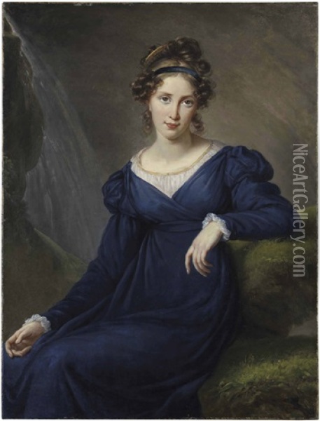 Portrait Of Tatyana Borisovna Potemkina (1797-1869), Three-quarter-length Oil Painting - Elisabeth Louise Vigee Le Brun