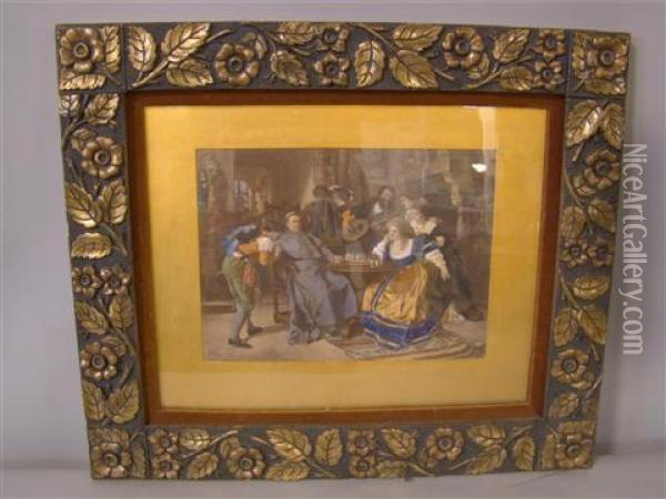 Lornadoone Along With Two Other Works Oil Painting - Fred Miller
