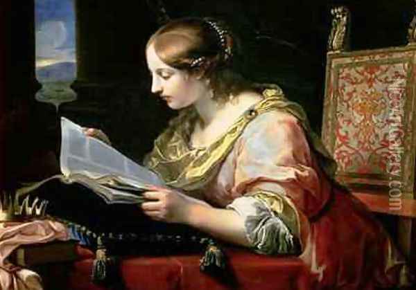St Catherine of Alexandria Oil Painting - Onorio Marinari