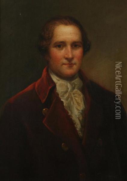 Portrait Of Sir Grenville Verney Oil Painting - John Hayes