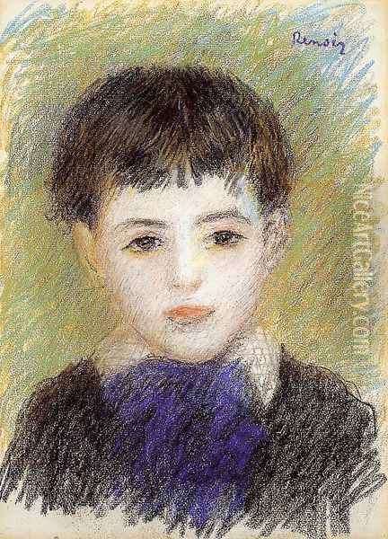 Portrait Of Pierre Oil Painting - Pierre Auguste Renoir