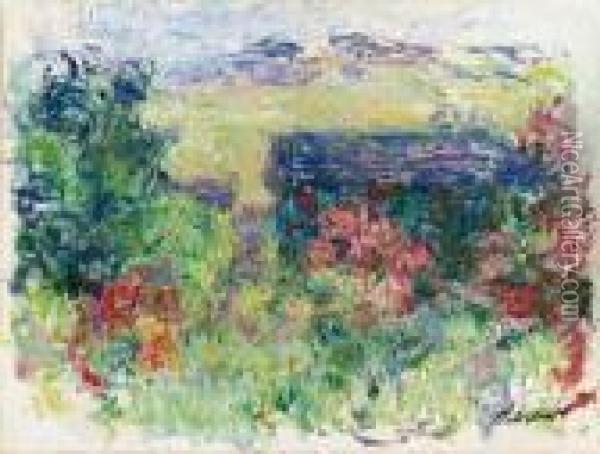 La Maison A Travers Les Roses Oil Painting - Claude Oscar Monet