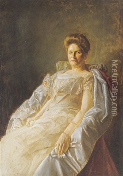 Erzherzogin Maria Josepha Oil Painting - Berthold, Bertalan (Dominik) Lippay