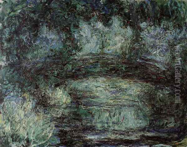 The Japanese Bridge I Oil Painting - Claude Oscar Monet