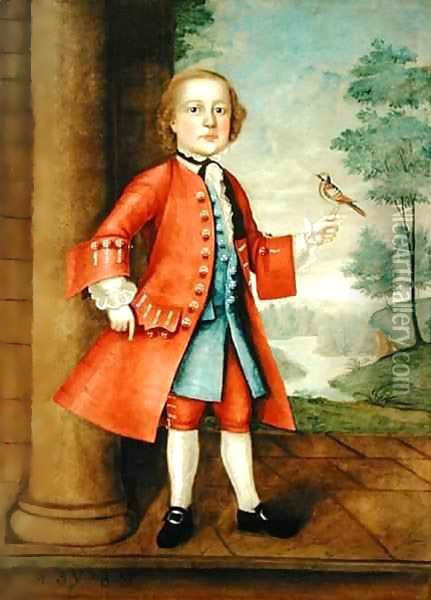 Portrait of John Gerry (1741-86) 2 Oil Painting - Jacob Badger