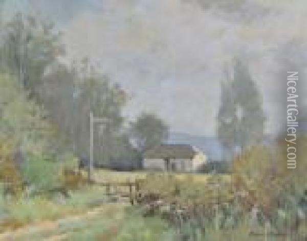 Rural Landscape Oil Painting - Stephen John Batchelder