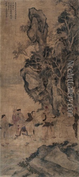 Figures Oil Painting -  Gu Jianlong