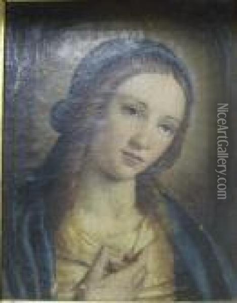 Vierge Oil Painting - Giovanni Battista Salvi