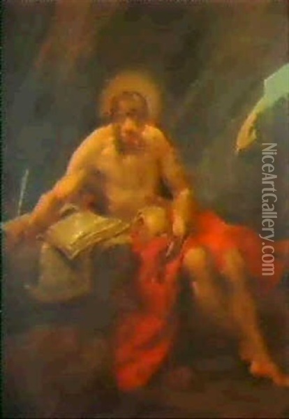 Saint Jerome Oil Painting - Jean Restout the Younger