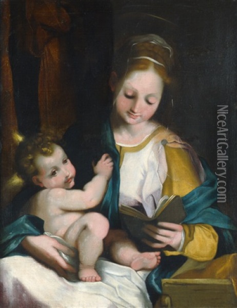 Madonna Mit Dem Kind Oil Painting - Federico Barocci