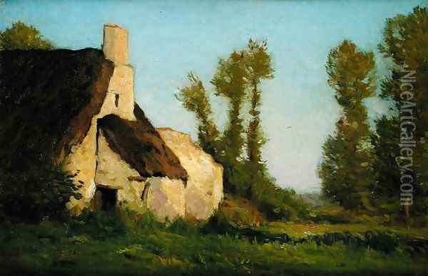 Farmhouse, 1888 Oil Painting - Charles Harold Davis