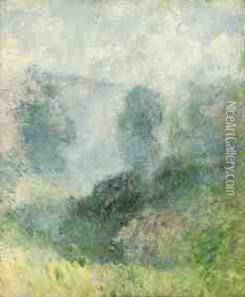 Rising Mists Oil Painting - Guy Rose