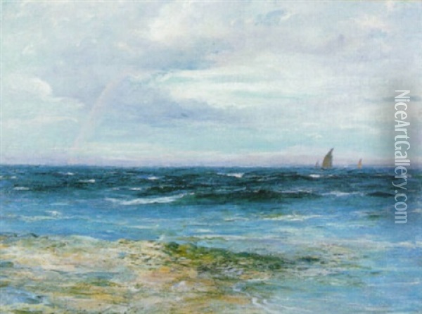 The Rainbow Oil Painting - George Ogilvy Reid