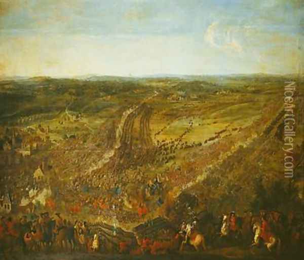 Battle of Fleurus 1st July 1690 Oil Painting - Pierre-Denis Martin