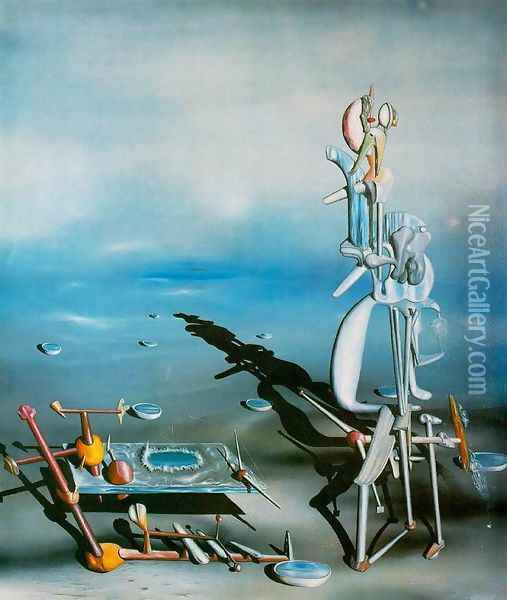 Indefinite Divisibility Oil Painting - Yves Tanguy