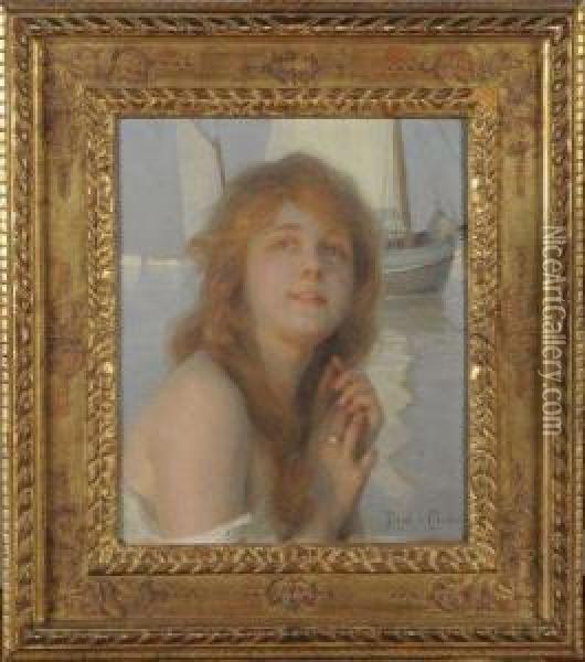 Reverie Oil Painting - Paul Chabas