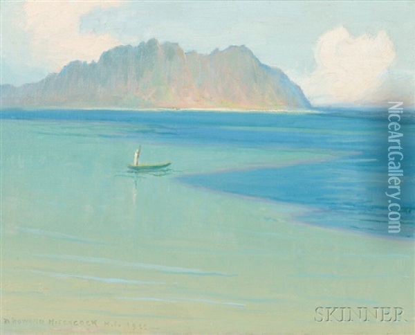 Hawaiian Coast Oil Painting - David Howard Hitchcock