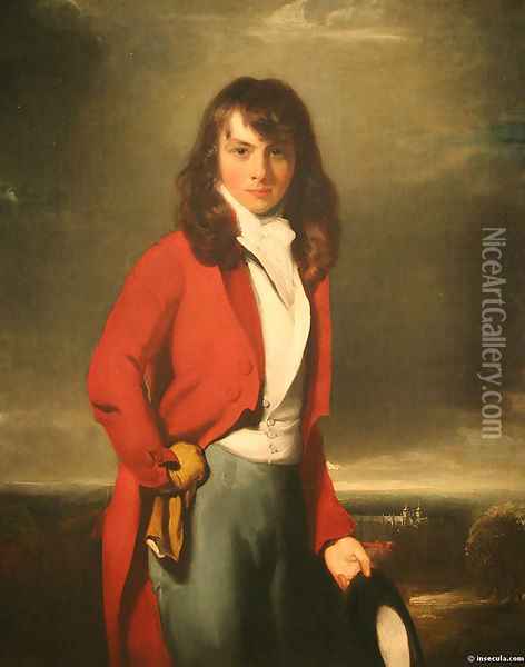 Portrait of Arthur Atherley as an Estonian Oil Painting - Sir Thomas Lawrence